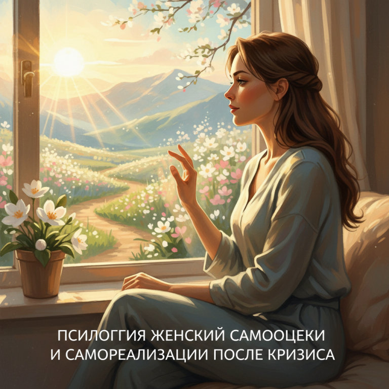 Психология женской самооценки и самореализации после кризиса