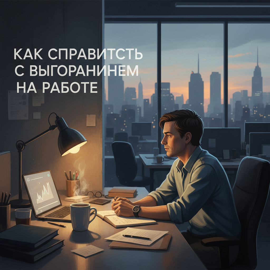 как справиться с выгоранием на работе