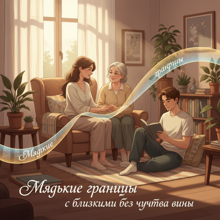 Мягкие границы с близкими без чувства вины