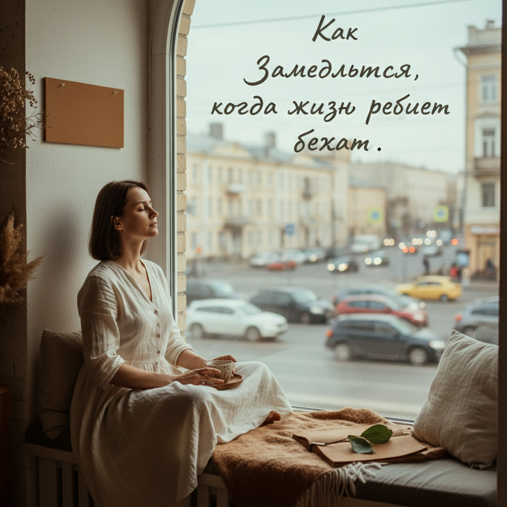 Как замедлиться, когда жизнь требует бежать