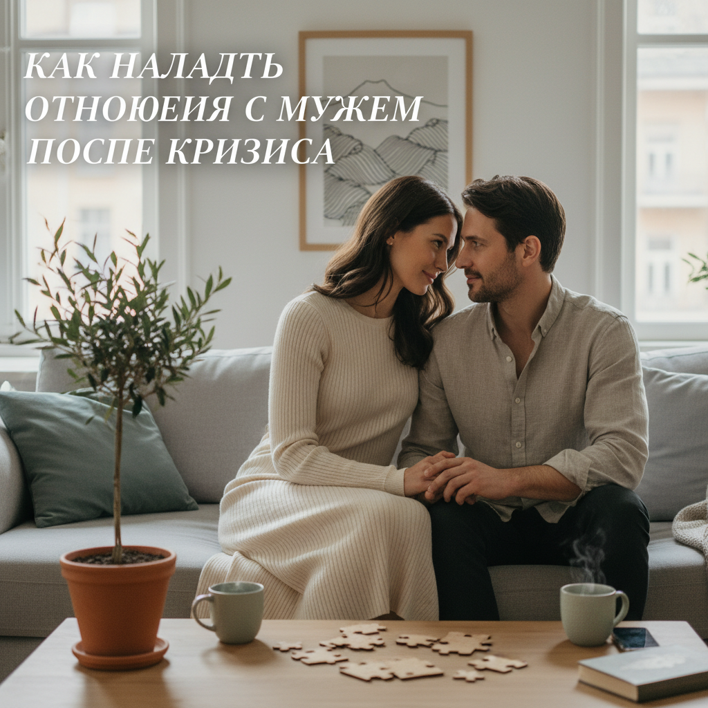 Как наладить отношения с мужем после кризиса
