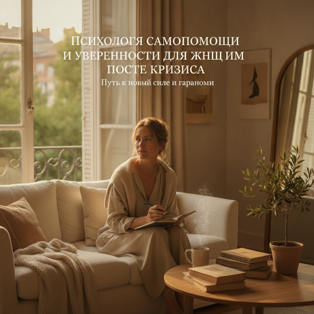 Психология самопомощи и уверенности для женщин после кризиса