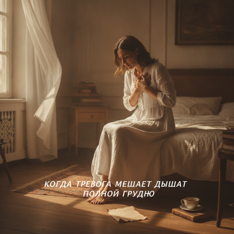 Когда тревога мешает дышать полной грудью