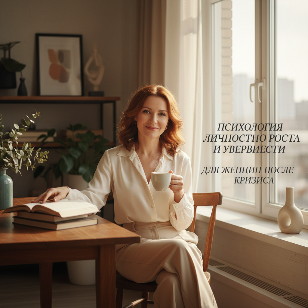 Психология личностного роста и уверенности для женщин после кризиса